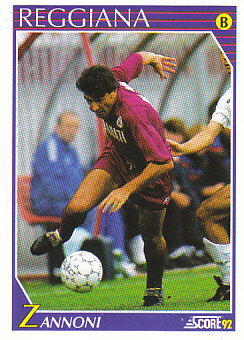 Davide Zannoni Reggiana Score 92 Seria A #337